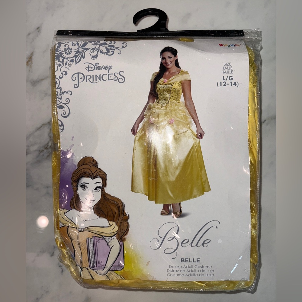 Disney Deluxe Belle Adult Costume Large